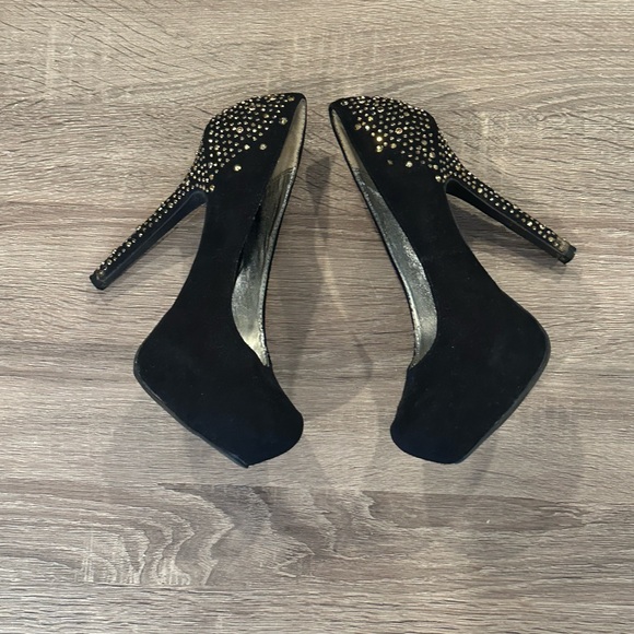 Material Girl Rhinestone Pumps - Picture 5 of 7